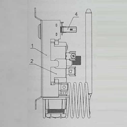 Конструкция механического термостата VR331 3